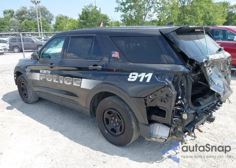 2021 Ford Police Interceptor from USA, damaged, VIN 1FM5K8AB9MGB99816